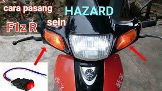 cara membuat lampu hazard motor f1zr