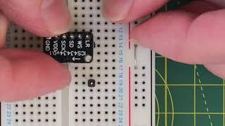 ICS-43434 A replacement for the old INMP441 - Ideal for the ESP32