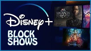 How to Block Shows on Disney Plus 2024?