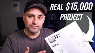 Pricing a $15,000 Video Shoot - Full Budget Breakdown with Real Client