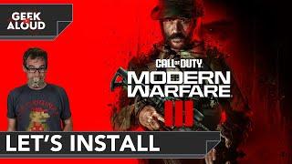 Let's Install - Call of Duty: Modern Warfare 3 Single Player Campaign [PlayStation 4] #gaming