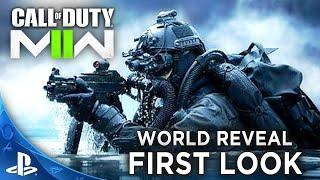 Official Call of Duty Modern Warfare 2 Worldwide First Look Artwork Reveal Teaser Trailer!