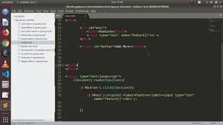 Tutorial 17 : Add values,append, prepend,after, before in jquery | Hindi