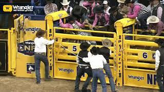 Rusty Wright Achieves Success in Round 5 of Saddle Bronc Riding