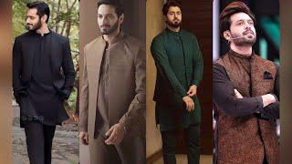 New Men Kurta/shalwar kameez design with waistcoat 2024 || Gents Shalwar kameez || waistcoat styles