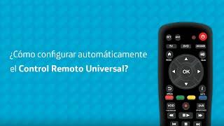 ¿Cómo configurar automáticamente el Control Remoto Universal?