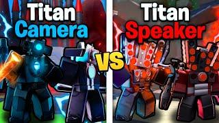 Titan Cameramen vs Titan Speakermen.. (Toilet Tower Defense)