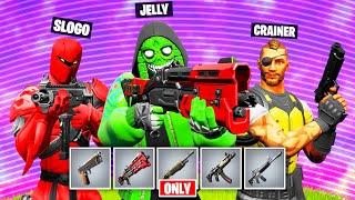 FORTNITE But We Only Use GREY WEAPONS…