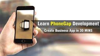 Learn PhoneGap Development | Making Business App in 30 Mins | Eduonix