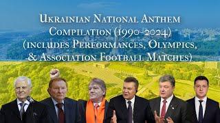 CrimsonZockt Series: Ukrainian National Anthem Compilation (1990-2024)