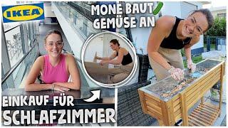 IKEA EINKAUF für SCHLAFZIMMER! + MONE wird GÄRTNERIN & baut ein HOCHBEET‍ | kobexmone