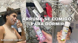 ARRUME-SE COMIGO PARA IR DORMIR - grwm realzão | Amanda Oliveira