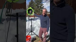 50º weather in Denver Colorado - Foam Cannon with a venturi system - works with Foam Powder