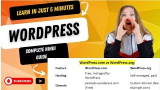 WordPress.com vs WordPress.org in Hindi Which is the Best??