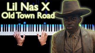 Lil Nas X - Old Town Road ft. Billy Ray Cyrus | Piano cover
