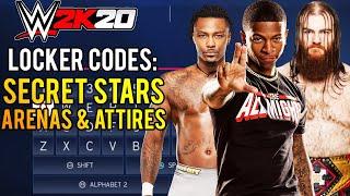 WWE 2K20 LOCKER CODES SITUATION (SECRET SUPERSTARS, ATTIRES & ARENAS)