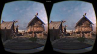 Viking Village using Microsoft's Flashback VR technology
