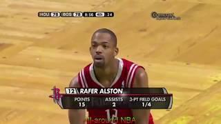 Rafer Alston 18 Points @ Boston, 2007-08.