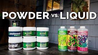 Dry vs. Liquid Hydroponic Nutrients: Pros and Cons