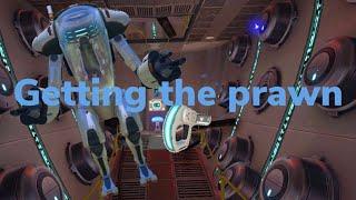 Subnautica Ep 11 going to the aurora and scanning the prawn suit fragments | MJ WHITHER