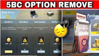 5 BC Option Not Showing In Pubg Mobile Lite New Update | How to Daily 5bc In Pubg Lite