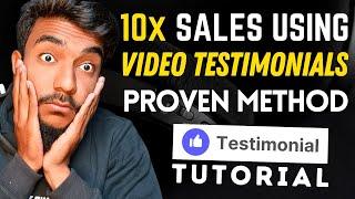 10x Sales using Best Testimonials Software - Testimonial.to Tutorial 2024