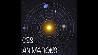 Solar System Animation using ONLY html and css