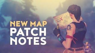 NEW MAP PATCH NOTES! (Fortnite Battle Royale)