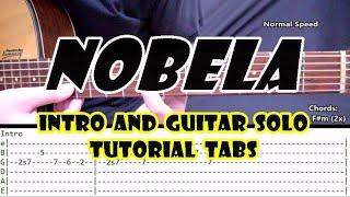 Nobela - Join The Club | Intro and Guitar Solo Tutorial Tabs