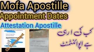 Apostille New System For Mofa Appointment Online,
