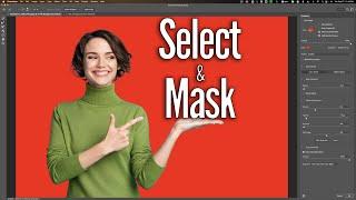 How To Use SELECT and MASK in PHOTOSHOP
