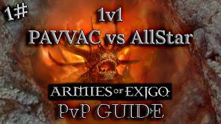 1# 1v1 Pro Replay Commentary - Armies of Exigo