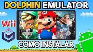 DOLPHIN Emulator! Jogos de Wii e Game Cube no ANDROID | Como BAIXAR + CONFIGURAÇÃO do emulador! ️