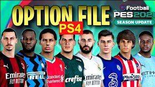 PES 2021 Option File PS4 Free - New Kits, Competitions, Emblems | Bundesliga |