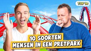 10 SOORTEN MENSEN IN EEN PRETPARK!