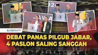 [FULL] Debat Kedua 4 Paslon Pilkada Jawa Barat 2024, Saling Sanggah antar Cagub-Cawagub