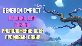 ЛЕЧЕНИЕ ДЛЯ САКУРЫ | ГРОМОВЫЕ САКУРЫ | GENSHIN IMPACT