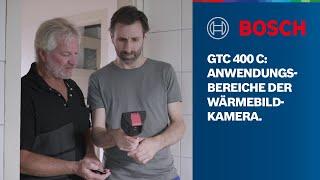 Anwendungsbereiche der Wärmebildkamera Bosch GTC 400 C Professional