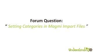 Setting Magmi to Create or Set Categories on CSV Import to Magento