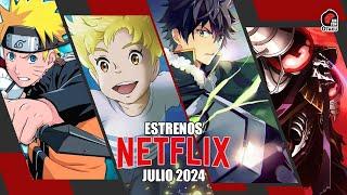  ESTRENOS DE ANIME EN NETFLIX JULIO 2024 | Rincón Otaku