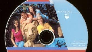 (#0202) Penn State Engineering Science - DVD Menu (mid-2000s)