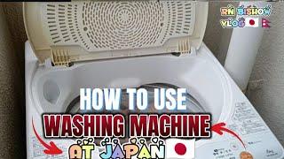 How to use Washing Machine at Japan  || Washing Machine kasari chalauni