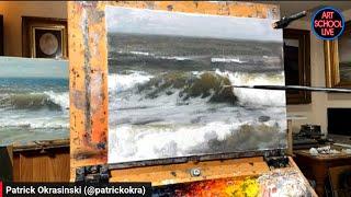 Secrets to Creating a Realistic Seascape Painting with Patrick Okrasinski