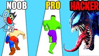 NOOB vs PRO vs HACKER | In Mashup Hero | With Oggy And Jack | Rock Indian Gamer |