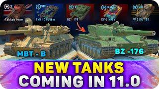 Hidden Tanks In 11.0 | WoT Blitz