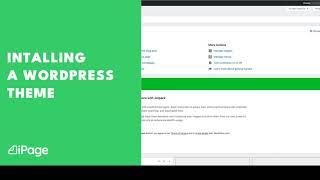 Installing a WordPress Theme