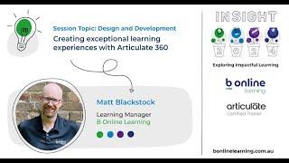 Creating Exceptional Learning with Articulate 360