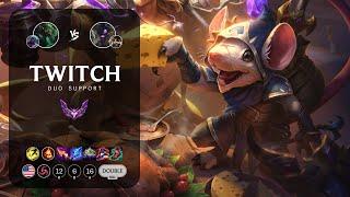 Twitch Support vs Alistar - NA Master Patch 13.12