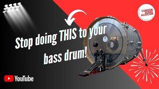 Set your bass drum up like a pro!