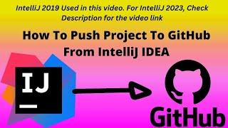 How To Push Project From IntelliJ IDEA To Git Remote Repository | IntelliJ 2019 |